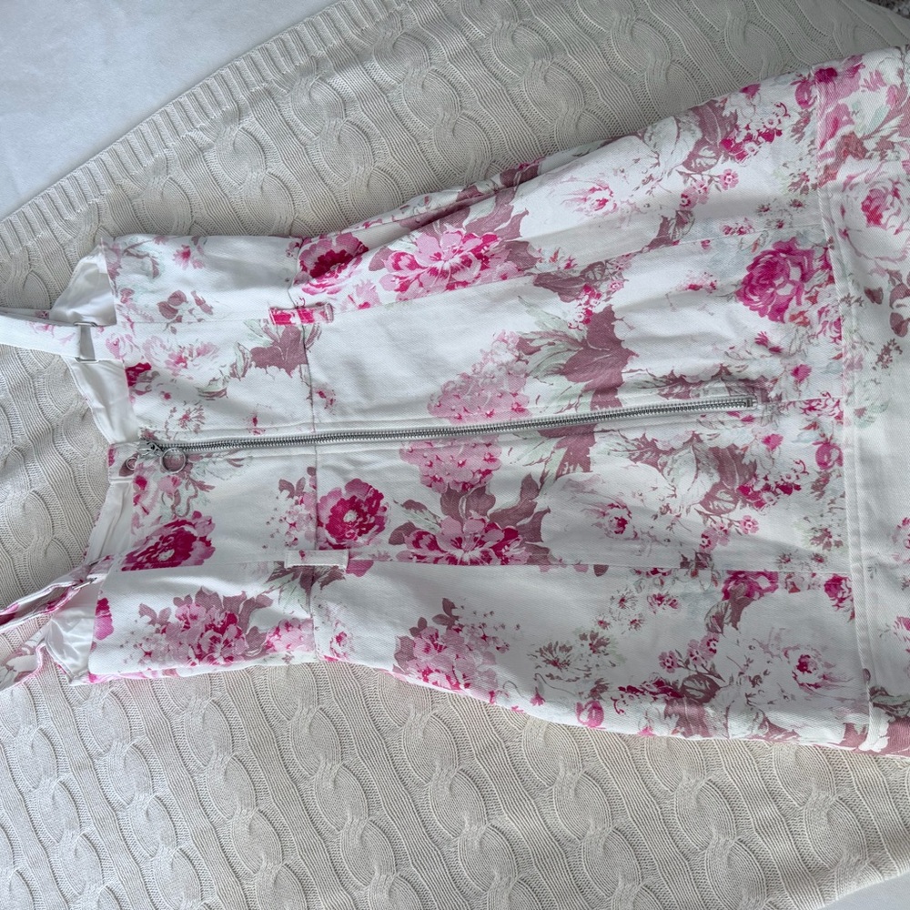 For Love And Lemons Pink Floral Dress - Picture 6 of 9